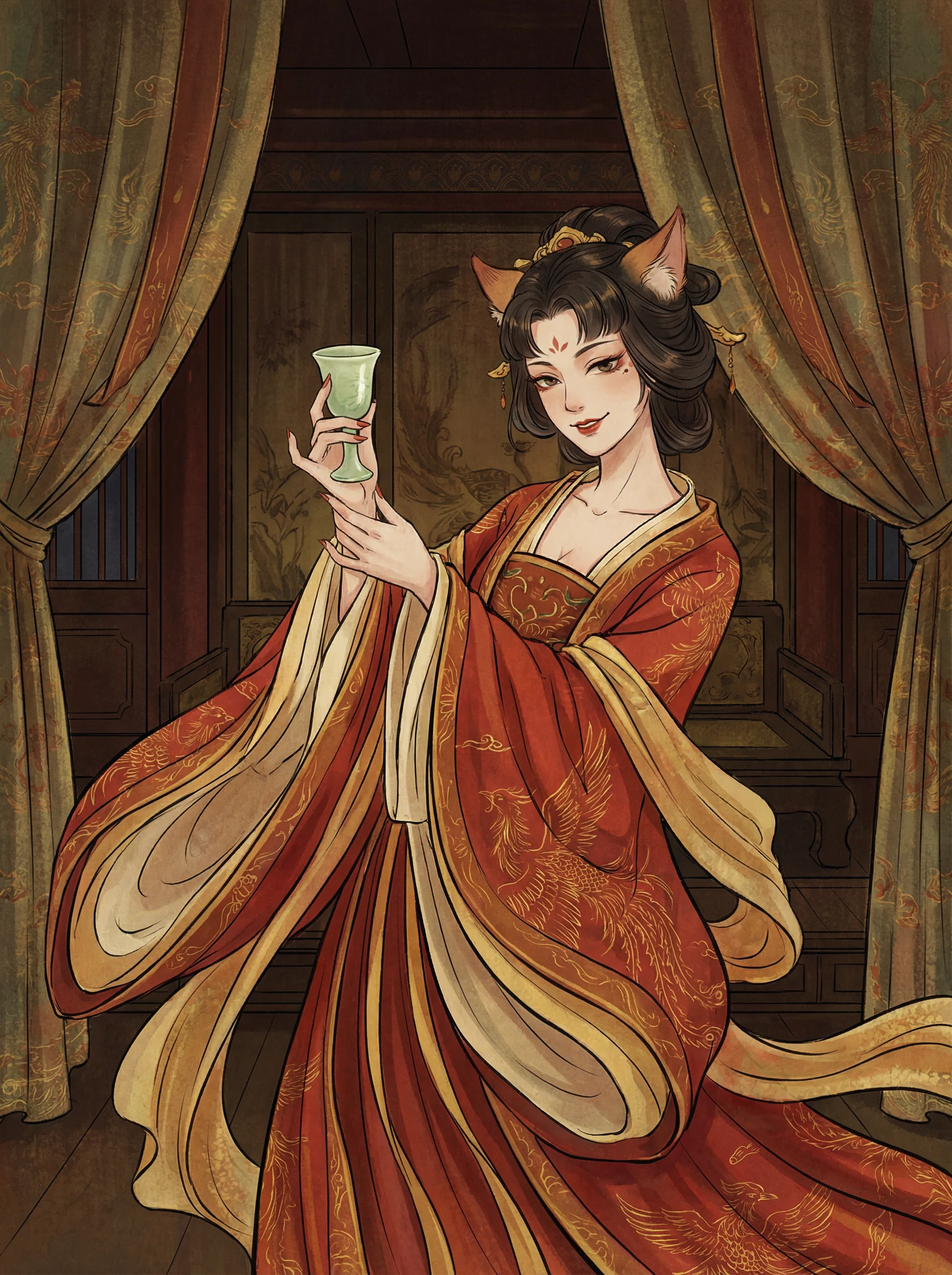 妲己 - 中兴通讯股东大会 封神榜截教动漫角色